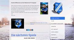 Desktop Screenshot of fc-krogaspe.de